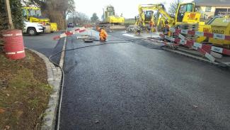 Leitungsbau Sängglenstrasse