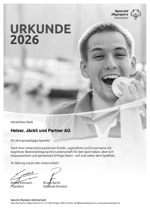 Sponsoring Special Olympics